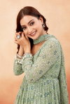 Ctz Amritaayai Georgette Anarkali Kurti Set Wholesale In India