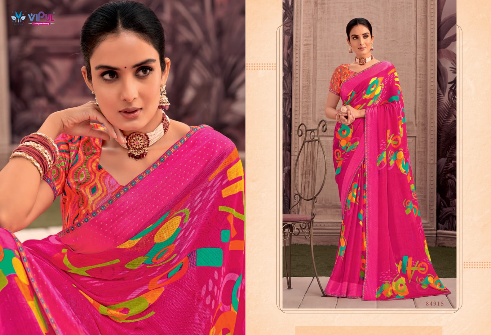 Shivani Vol 1 By Vipul Georgette Daily Wear Sarees Wholesale In India