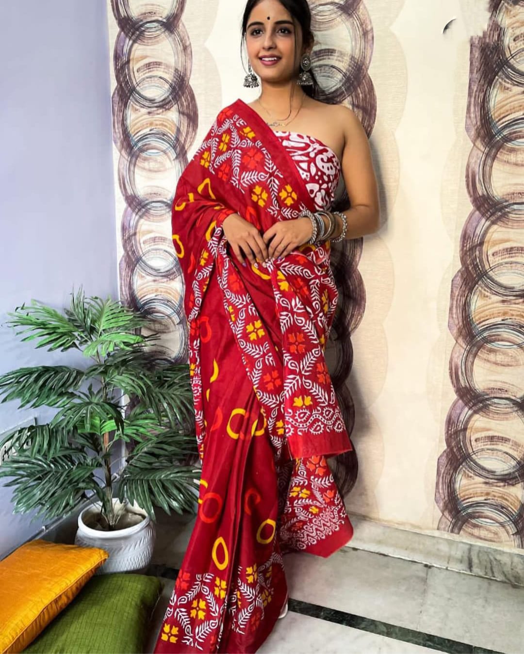Vk 4106 Mono Cotton Partywear Saree catalog