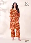 A Line Vol 3 By Dl Poplin Cotton Printed A Line Long Co Ord Set Exporters In India