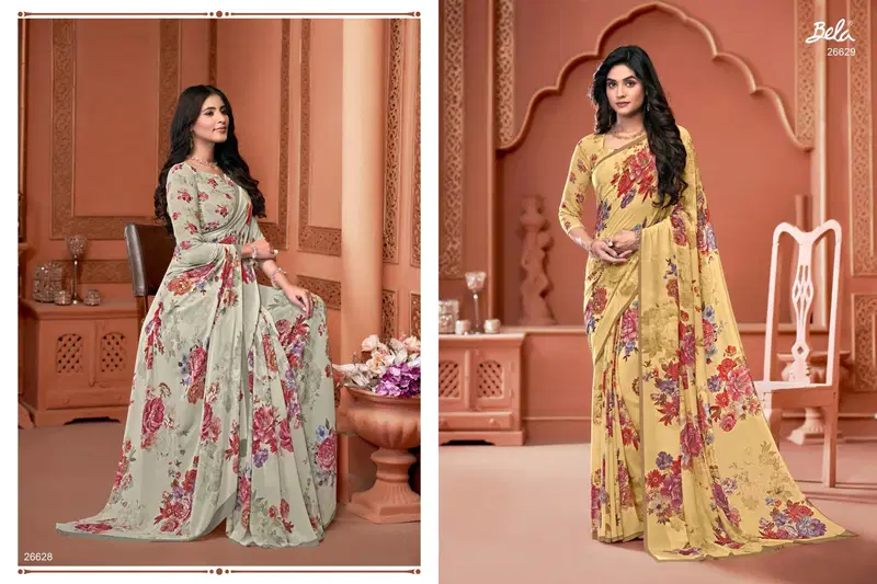 Rosemary Vol 27 By Bela Weightless Sarees Wholesale Suppliers In Mumbai