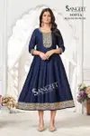 Sofia By Sangeet ichitra Blooming Silk Wholesale Anarkali Kurtis In India