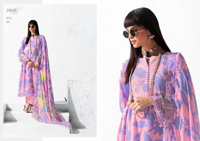 Icon By Kimora Heer Linen Digital Printed Salwar Suits Exporters In India