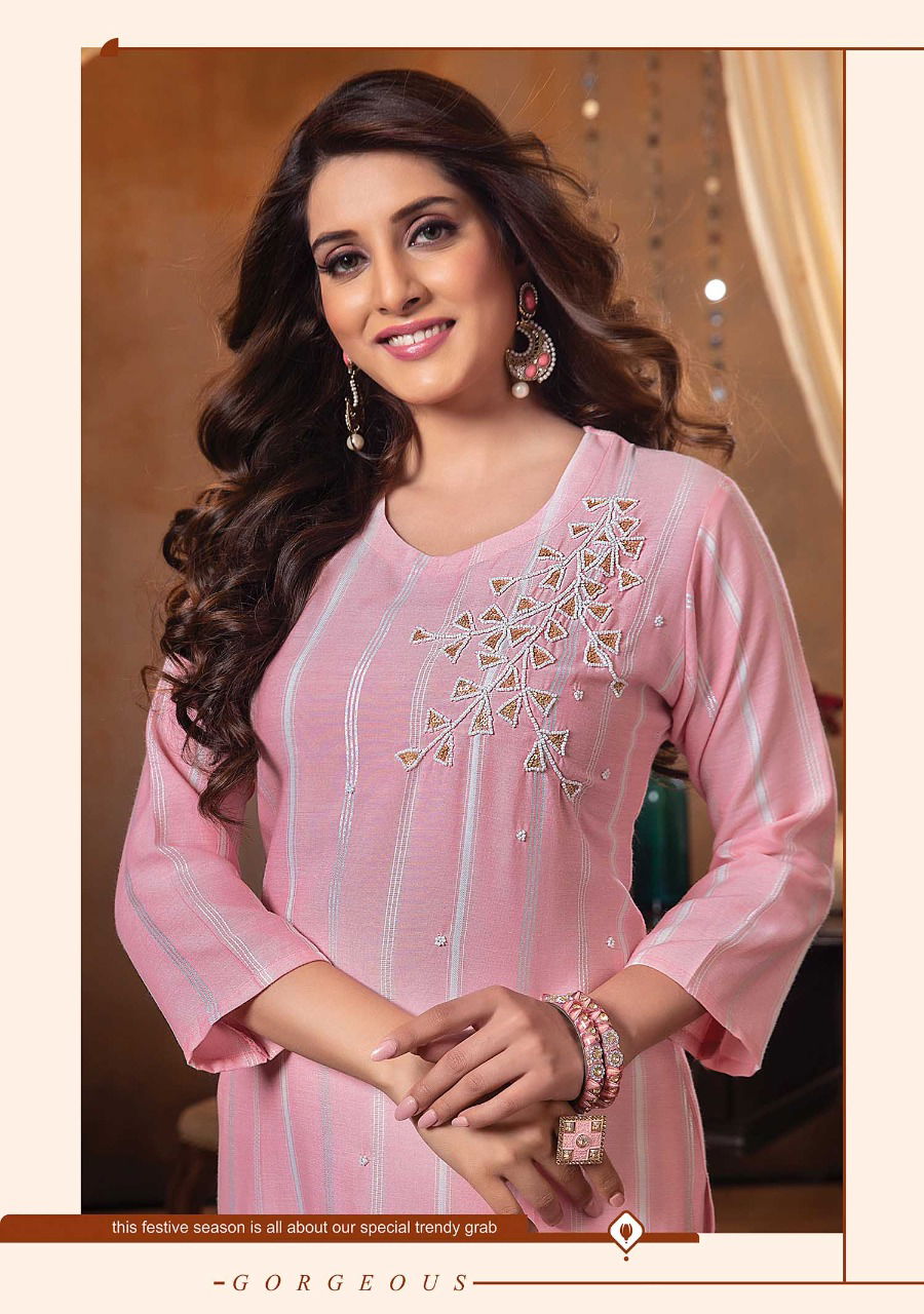 Wanna Sargam 2 Latest Ethnic Wear Viscose Fancy Kurti With Bottom Collection