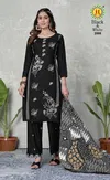 Black And White Vol 2 By Jt Rayon Embroidery Dress Material Bulk Orders In India