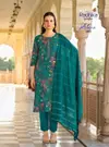 Alexa Vol 1 By Radhika Vertican Silk Kurti With Bottom Dupatta Orders In India