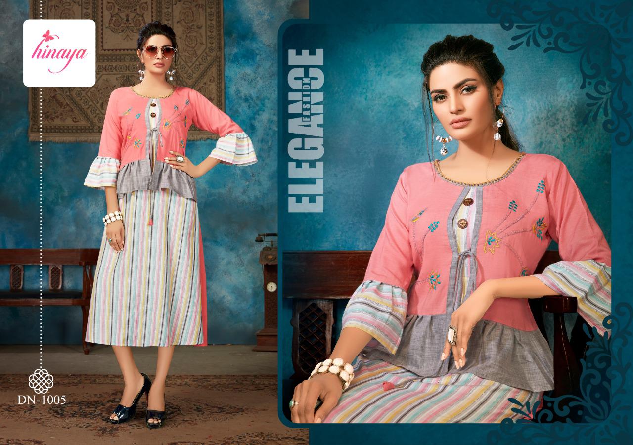Hinaya Kareena Vol 2 Latest Designer Party Wear Digital Printed Rayon Kurtis Collection