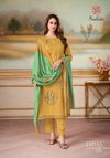 Ehsas By Sudriti Cosmos Satin Printed Dress Material Suppliers In India