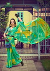 Varda By Sanskar Georgette Chiffon Gorgeous Look Saree Wholesalers In Delhi