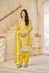 Aanaya Vol 227 Organza Gold Crush Wholesale Salwar Kameez In India