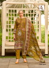 Tahira Vol 3 By Alok Suit Viscose Rayon Printed Surat Dress Material Wholesale Market