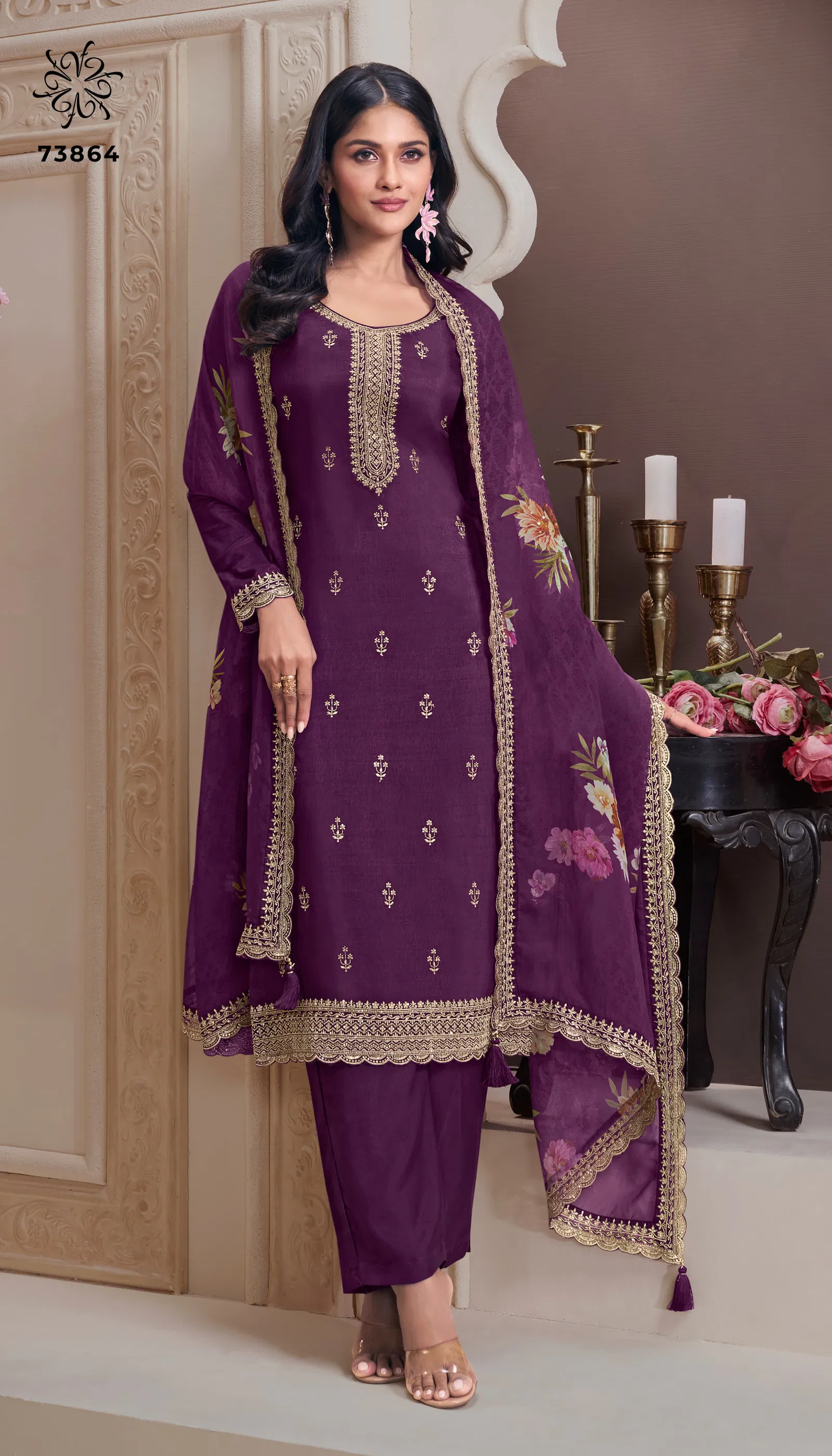 Shivangi 2 By Vinay Kuleesh Moonga Silk Designer Salwar Suit Wholesale Online