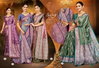 Sandalwood Satin Saroski Vol 2 By Saroj Satin Silk Saree In India Wholesale Online
