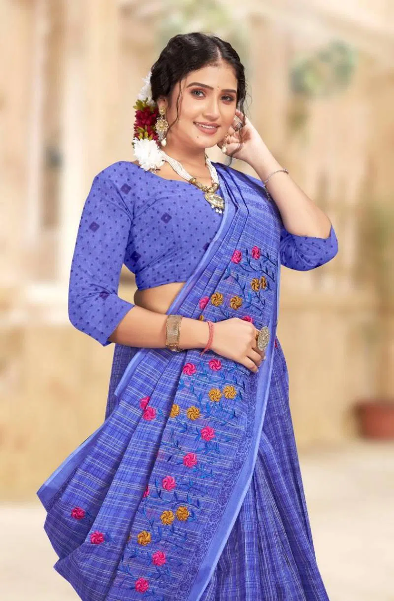 Vasundhara Vol 01 By Vj Festive Wear Fancy Cotton Saree Wholesale Market In Surat