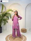 Naisha K 232 Vol 2 Fancy Rayon Handwork Co Ord Set Wholesale Market In Surat