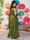 KF 2116 Kalaai Frendy Satin Embroidery Readymade Suits