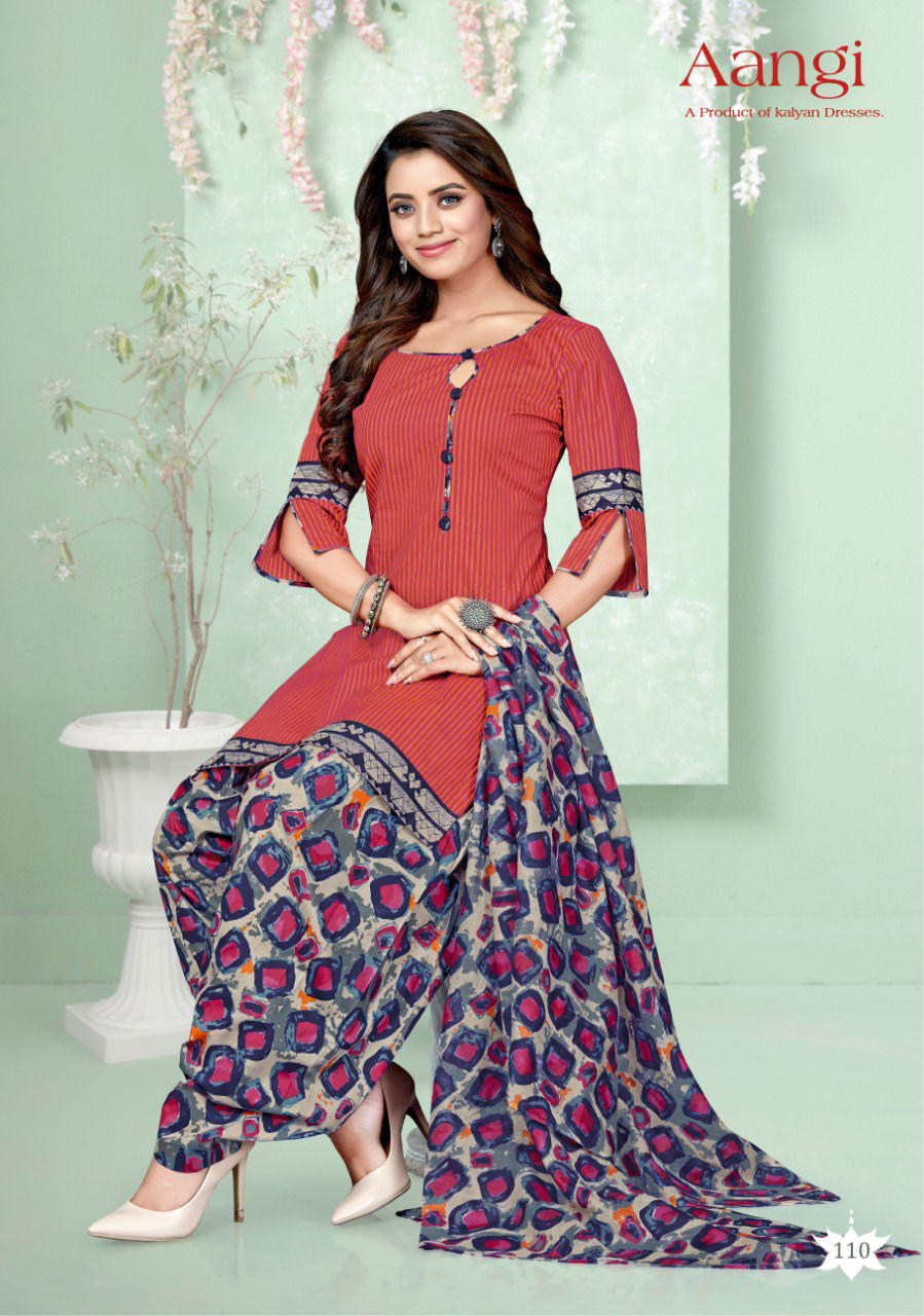 Kalyan Aangi Vol 1 Latest Designer Casual Wear Pure Cotton Dress Material Collection 