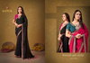Durgi By Suma Designer Black Rangoli Wedding Wear Saree Wholesale Online