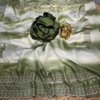 Kc 932 Space Silk Jarkan Worked Fancy Saree Wholesale Suppliers In Mumbai