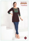 Vastra Vol 3 By Mayur Cotton Ajrak Printed Short Tops Wholesalers In Surat
