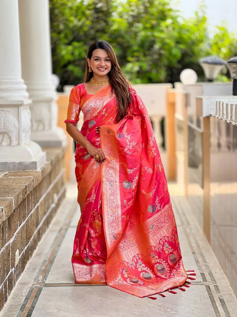 Nx Banarasi 2 Festive Wear Banarasi Silk Saree Wholesale Suppliers In Mumbai