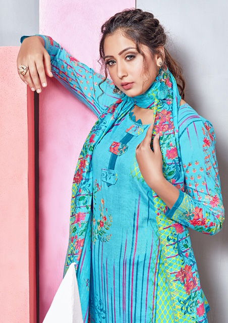 Mishri Lawn Cotton Latest Designer Casual Wear Pure Lawn Cotton Dress Material Collection 