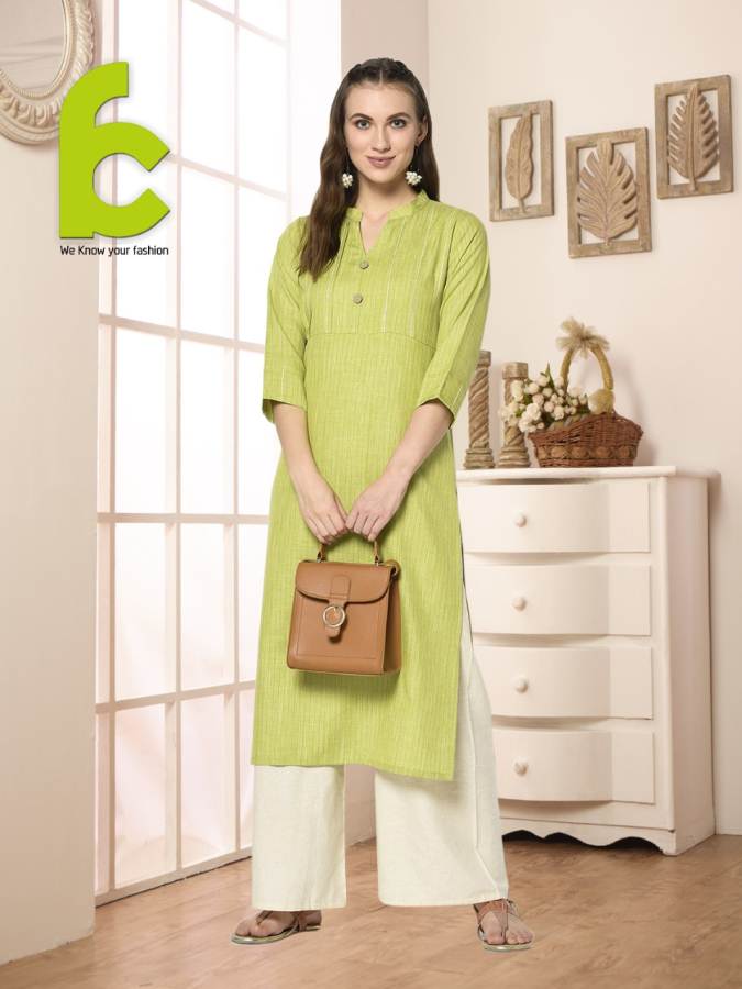 FC Exclusive Collection Of Designer Rayon Flex Casual Wear Kurti `