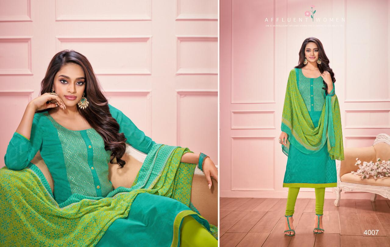 Daairy Don 25 Designer jacquard Work With Fancy Lace Dress Material Collection