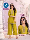 Angelina By Kaya Party Wear Vichitra Co Ord Set Exporters In India
