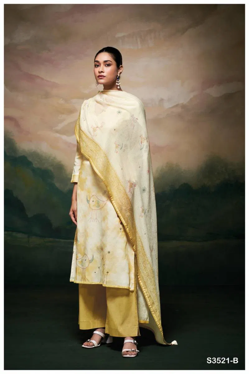 Meela By Ganga Mal Printed Embroidered Salwar Suit Wholesale In Delhi