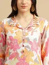 NSF Rainbow Stylish Rayon Printed Wholesale Kurti With Bottom Suppliers In Mumbai
