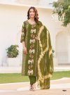 Sirin Vol 9 By Radhika Vertican Foil Printed Kurti With Bottom Dupatta