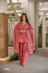Lucaya Vol 32 By Lucaya Cambric Cotton Kurti Farsi Salwar With Dupatta
