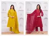 Naisha K 247 Cotton Embroidered Kurti With Bottom Dupatta Best Wholesale Shop In Surat