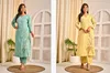 Naisha K 101 Cotton Flex With Embroidered Kurti With Bottom Bulk Orders In India