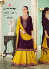 Apsara Vol 8 By Rangoon Jam Silk Kurti With Bottom Dupatta Wholesalers In Surat