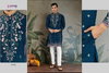 The Fusion Fits 3 by Shubhvastra Viscose Silk Mens Kurta Orders In India
