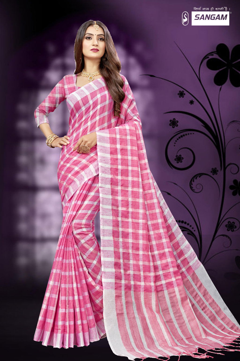 Sangam Red Carpet 2 Latest Fancy Designer Casual Wear Cotton Linen Printed Sarees Collection
