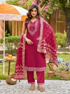 Naisha K 713 Roman With Manual Work Kurti With Bottom Dupatta Exporters In India