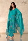 Chand Raat By Sarg Muslin Silk Printed Wholesale Dress Material Suppliers In Mumbai
