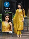 Elina 3 By Kaya Vertican Printed Kurti With Pant Dupatta Wholesale Market Surat