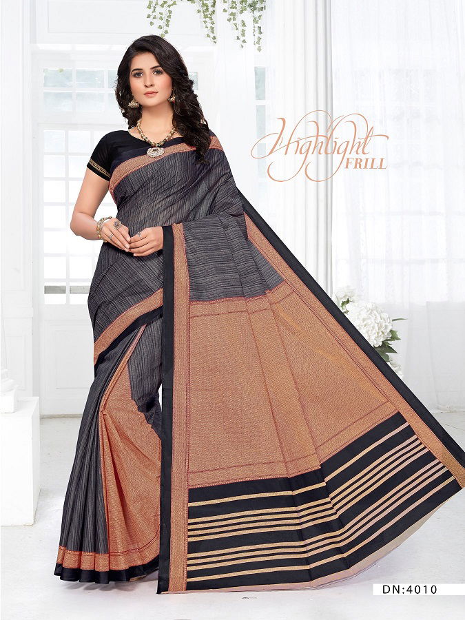 Ganesha Saraswati 4 Latest Daily Wear Pure Cotton Sarees Collection