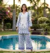 KF 503 Kalaai Rayon Slub Printed Kurti With Bottom
