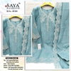 R 018 By Saya Pakistani Readymade Suits Exporters In India
