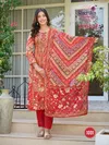Zeenat Vol 1 By Radhika Cotton Kurti With Bottom Dupatta Wholesalers In Surat