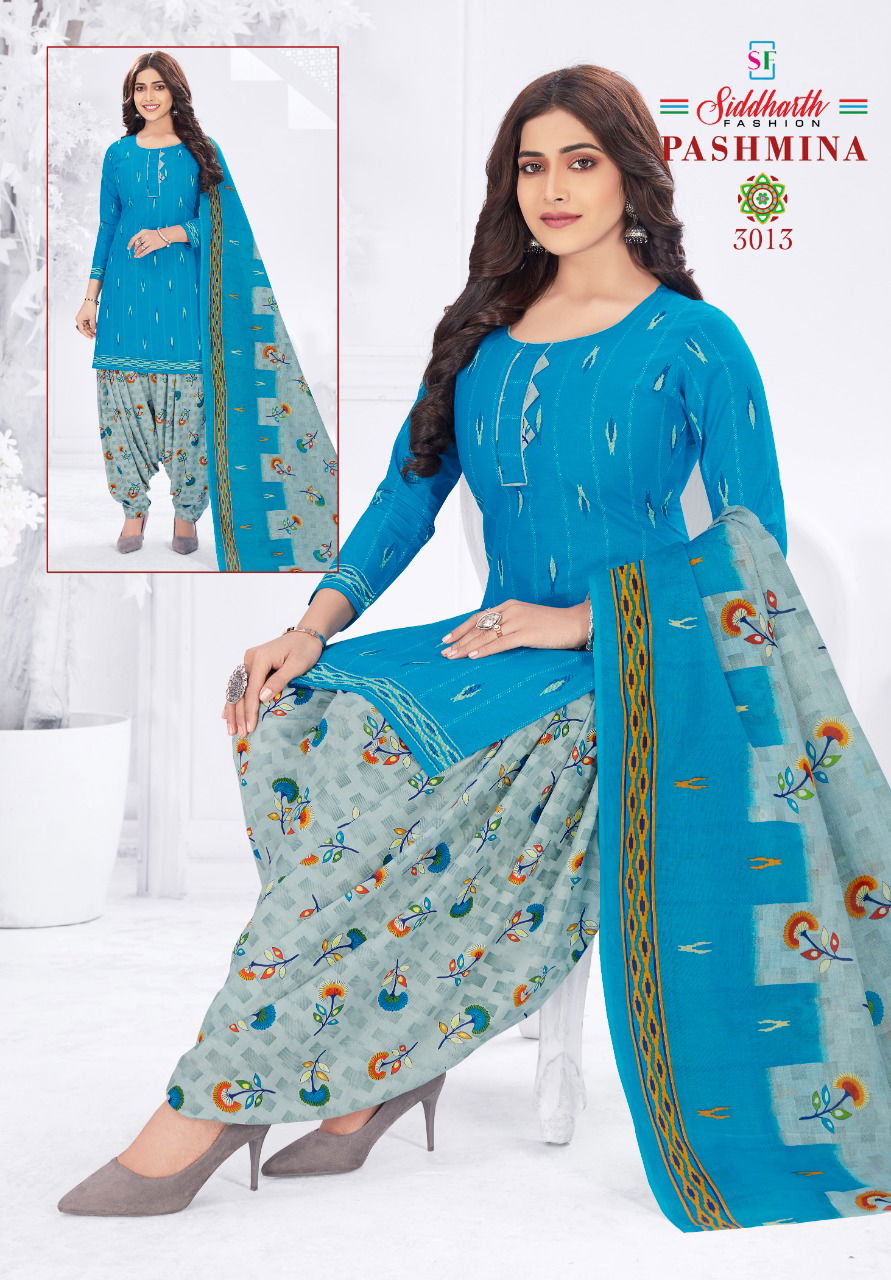 Siddharth Pashmina 3 Ready Made Cotton Printed Casual Daily Wear Dress Collection