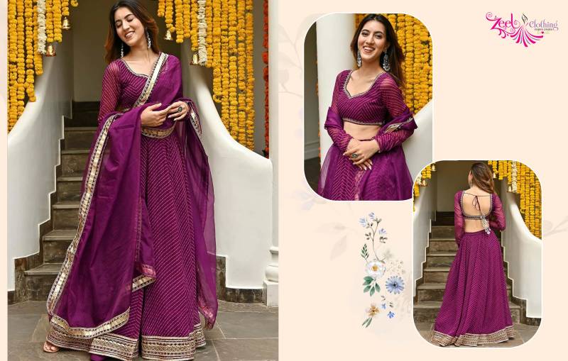 Zeel Vol 22 Georgette Designer Lehenga Choli Exporters In India