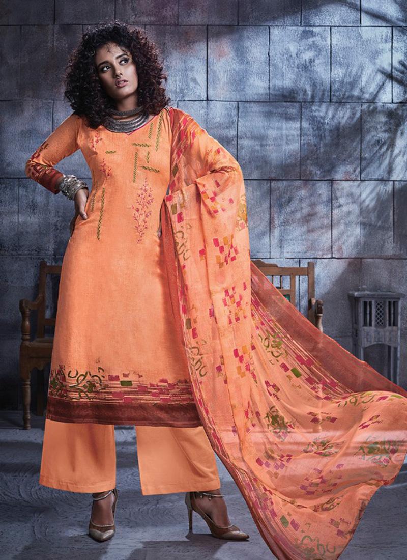 Printed Heavy Lawn New Fancy Casual Wear Salwar Suits Collection