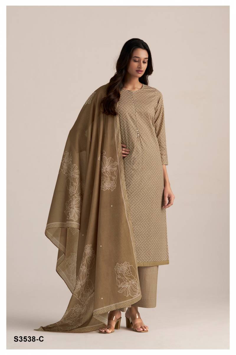 Noelle By Ganga Cotton Printed Designer Surat Salwar Suit Wholesale Market
