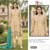 Bilqis B 241 A To D Organza Embroidery Bulk Pakistani Salwar Suit Orders In India